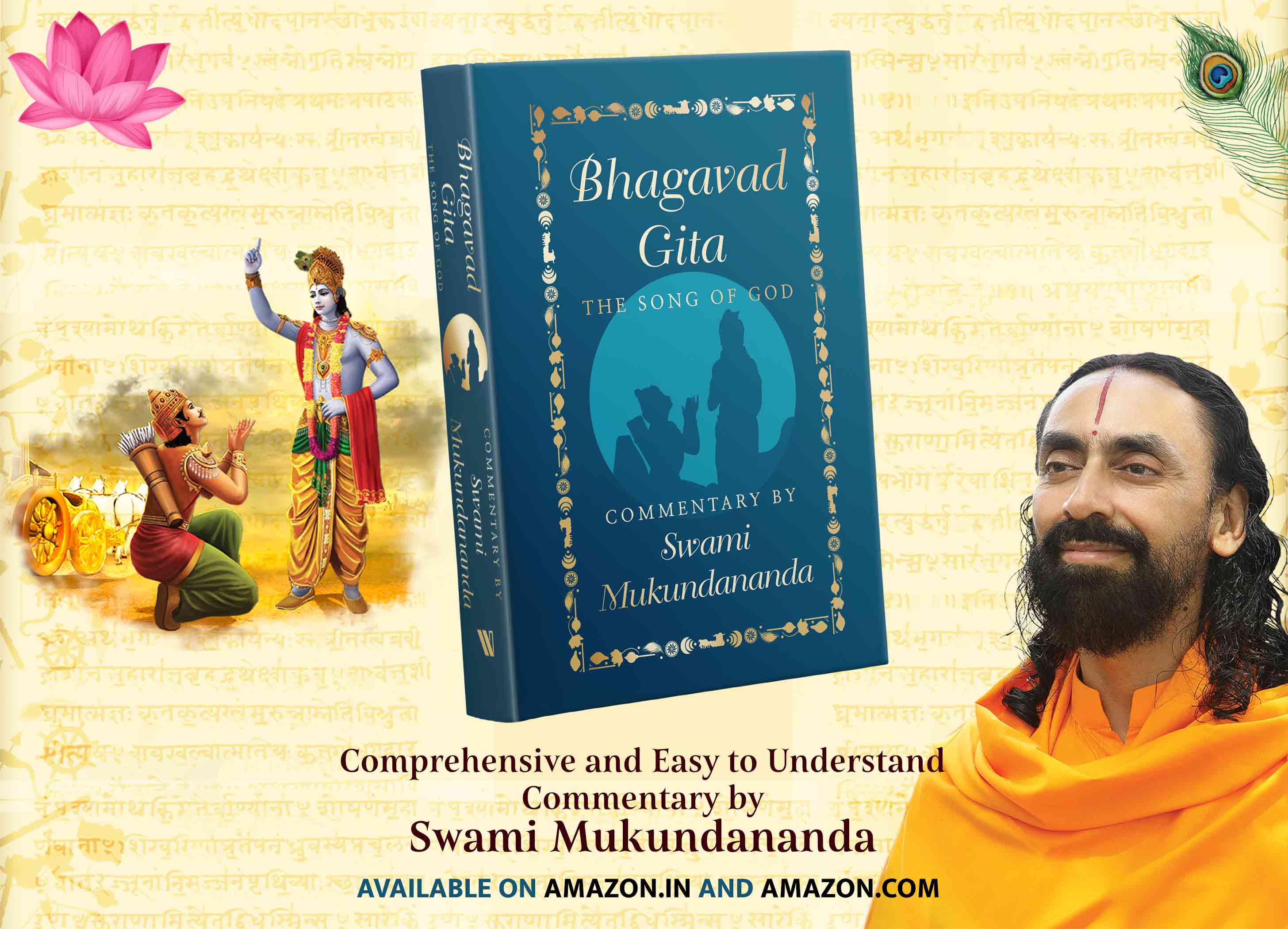 Bhagavad Gita Book The Song of God by Swami Mukundananda